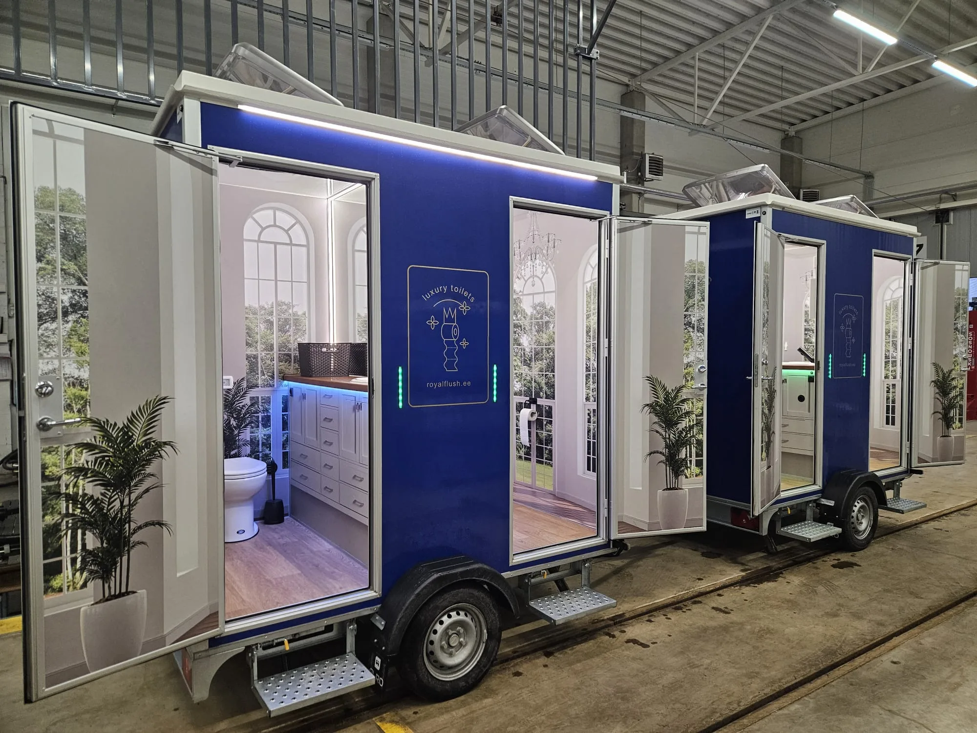 Royal Flush 2-kohaline haagis kasutuses