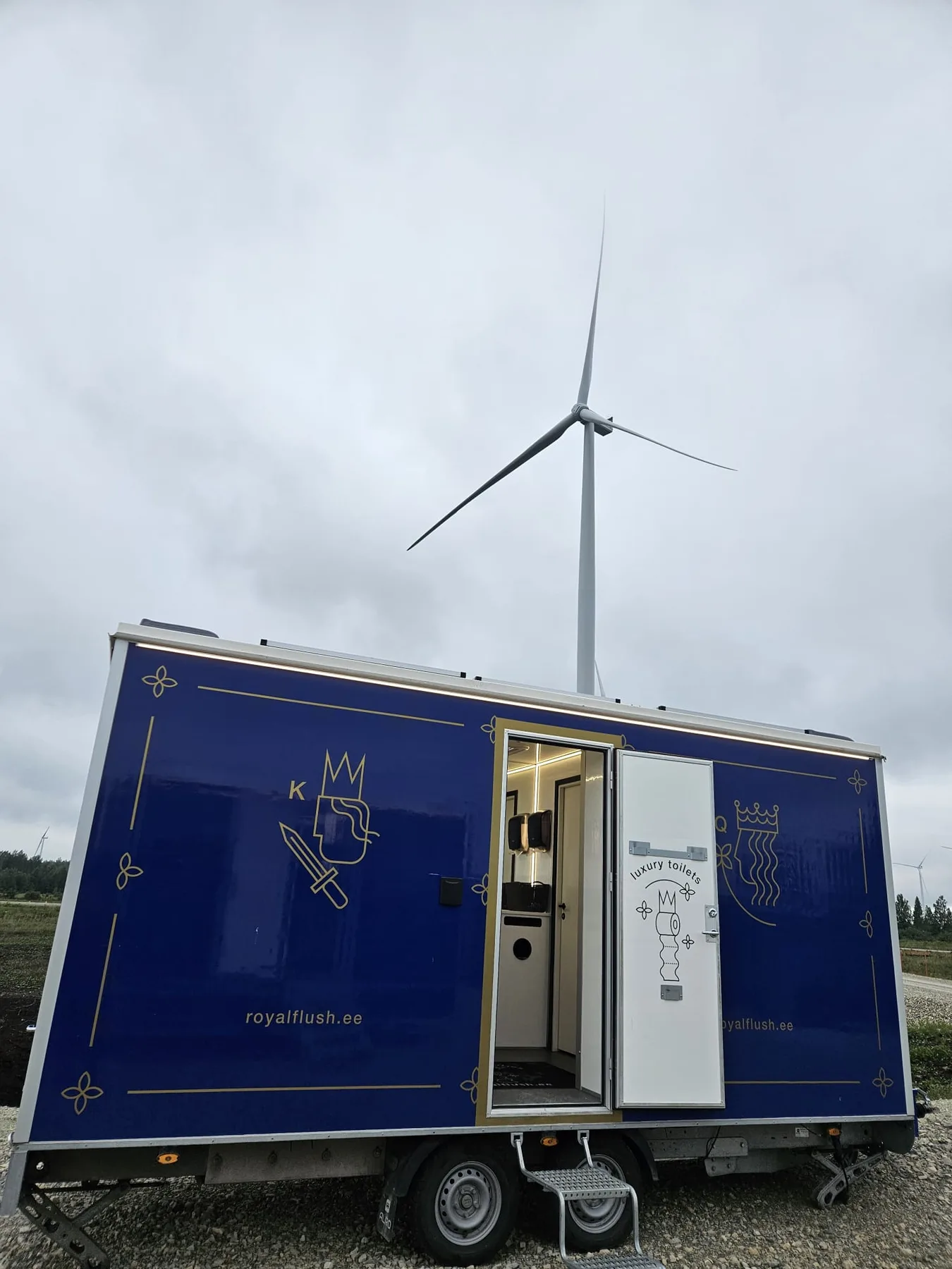 Royal Flush 4-kohaline haagis detailvaates