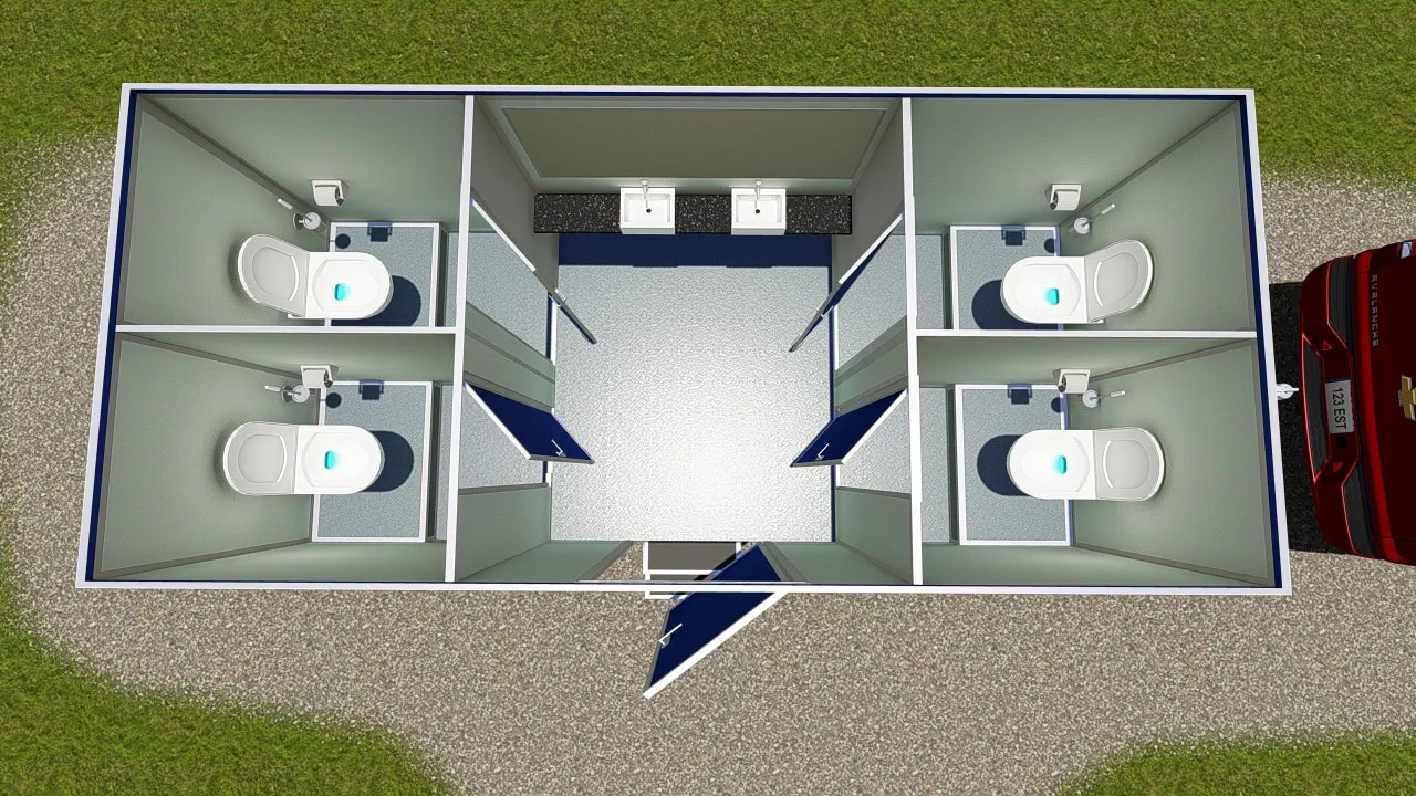 4-kohaline haagis WC